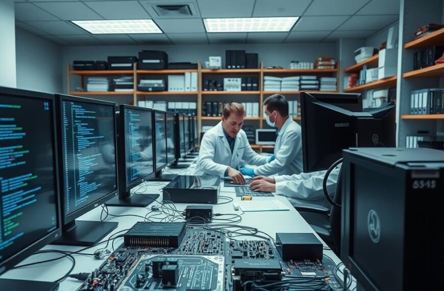 how do forensic scientists solve computer hacking sources