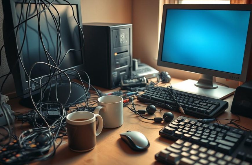 what are examples of common computer hardware problems