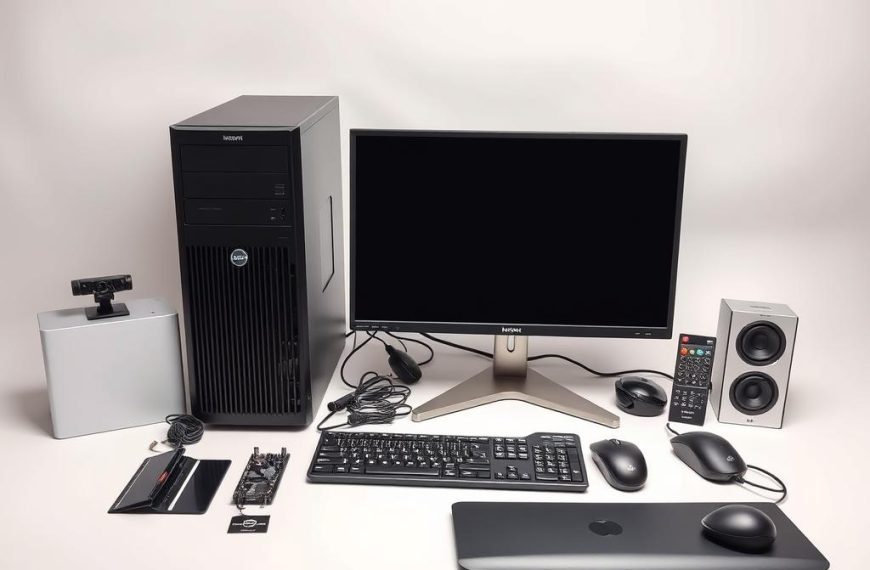 what are the 7 major components of a computer system